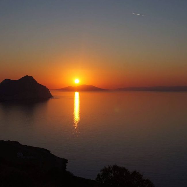 Sunset, Aegiali Amorgos Island Greece